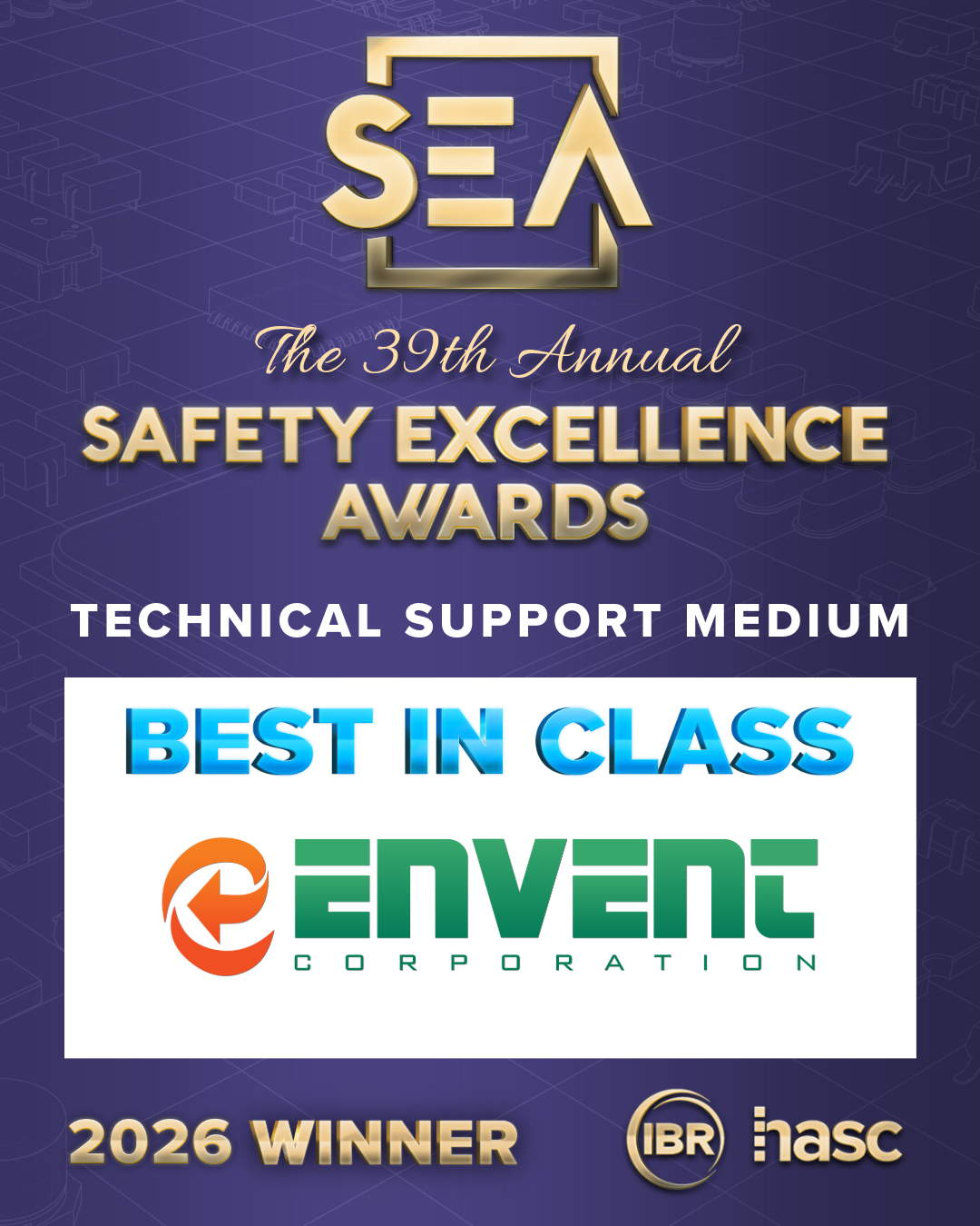 Safety Excellence Awards: Envent Named Best In Class 2026